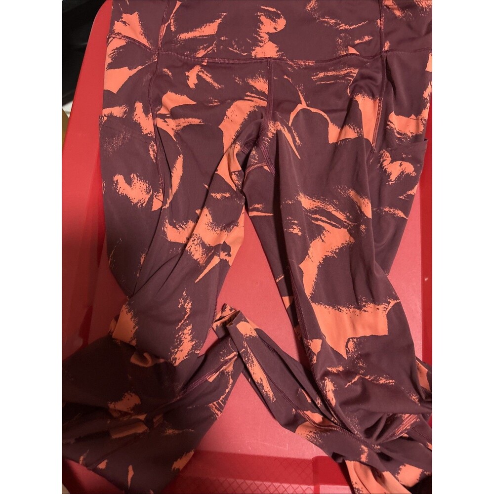 Lululemon Fast Free High Rise Tight II 27” Inseam Pockets Nulux Women's Size 6